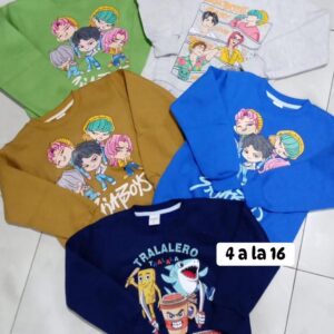 Poleras de niños