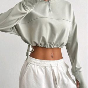POLERA CIERRE FRANELA