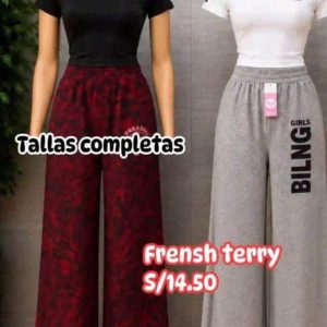 PALAZO FRENSH TERRY