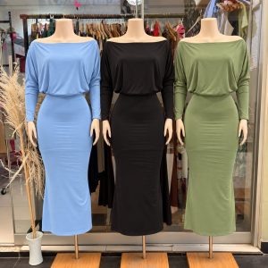 VESTIDO MANGA LARGA