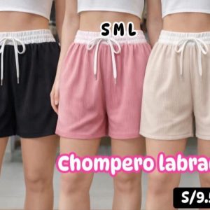 SHORT PRETINA BLANCA