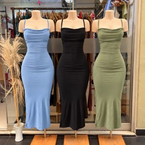 vestido babero suplex