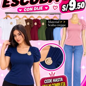 blusa scuba