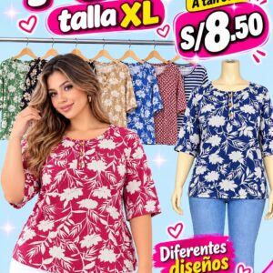 POLO ESTAMPADO  XL