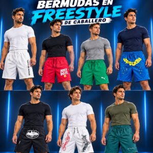 bermudas en fresnh terry